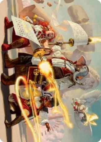 Lorehold Command Art Card [Strixhaven: School of Mages Art Series]