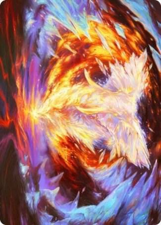 Magma Opus Art Card [Strixhaven: School of Mages Art Series]