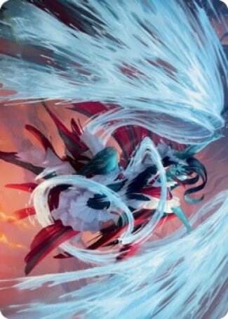 Torrent Sculptor Art Card [Strixhaven: School of Mages Art Series]