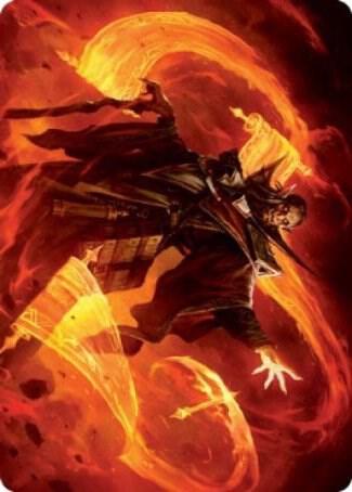 Plargg, Dean of Chaos Art Card [Strixhaven: School of Mages Art Series]