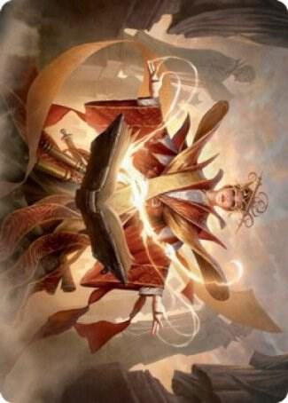 Augusta, Dean of Order Art Card [Strixhaven: School of Mages Art Series]