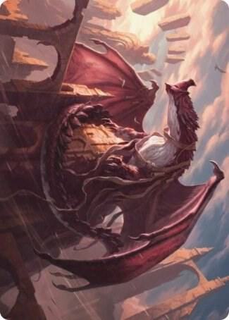 Velomachus Lorehold Art Card [Strixhaven: School of Mages Art Series]