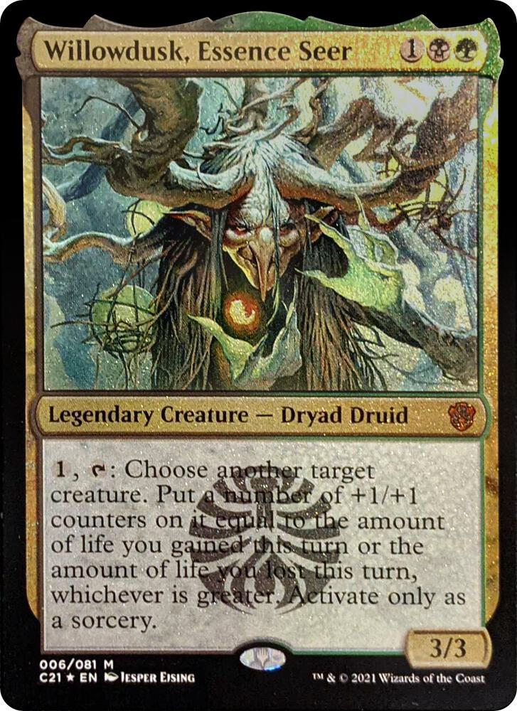 Willowdusk, Essence Seer (Display Commander) [Commander 2021]