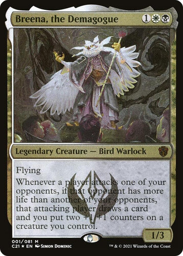 Breena, the Demagogue (Display Commander) [Commander 2021]