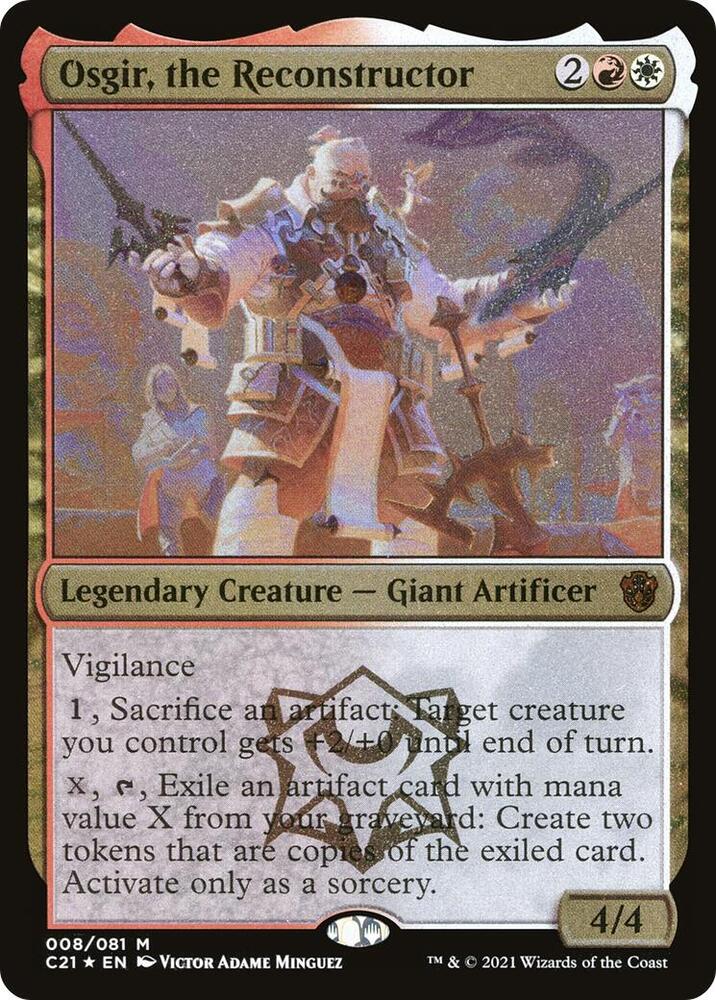 Osgir, the Reconstructor (Display Commander) [Commander 2021]