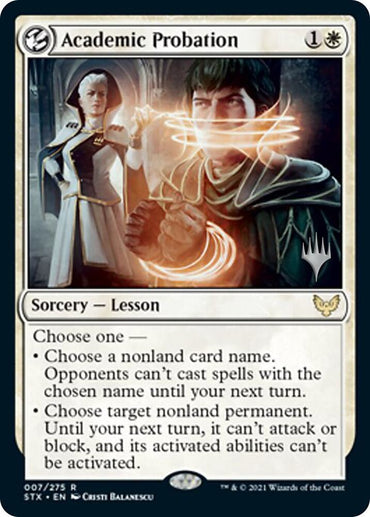 Academic Probation (Promo Pack) [Strixhaven: School of Mages Promos]