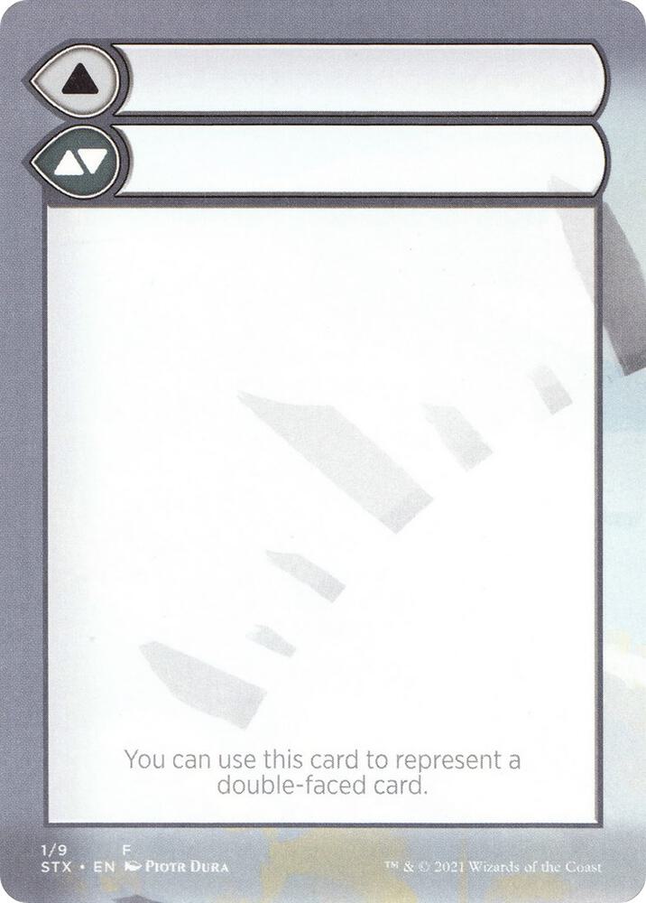 Helper Card (1/9) [Strixhaven: School of Mages Tokens]