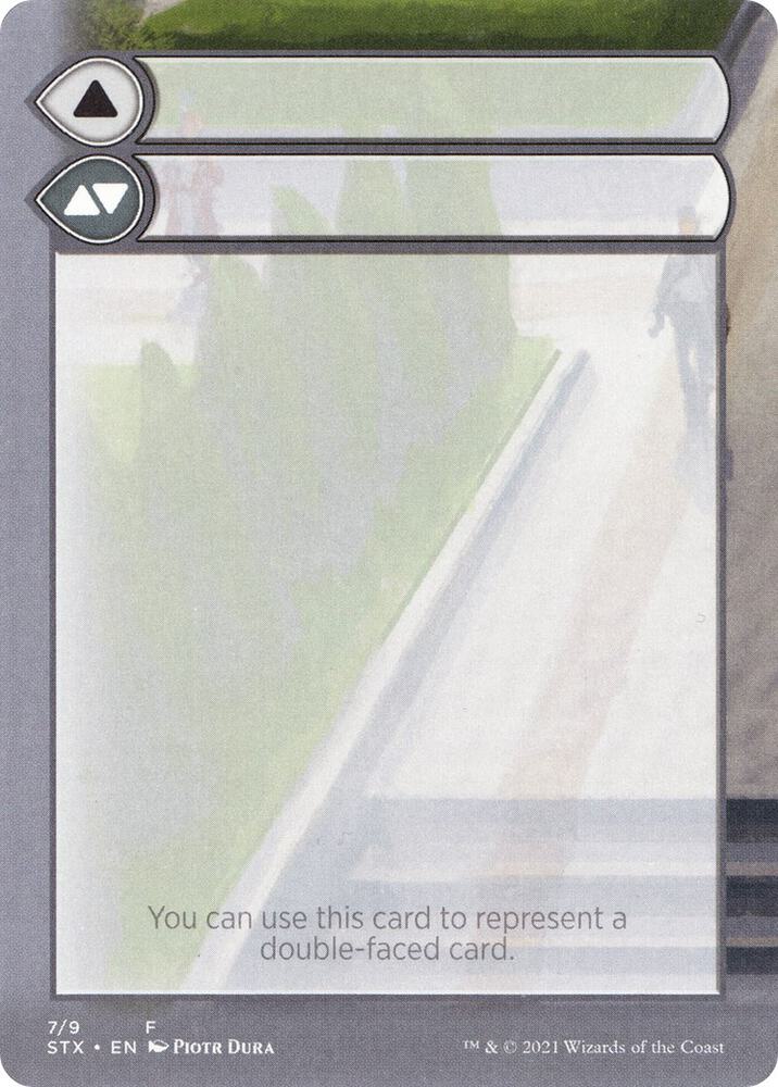Helper Card (7/9) [Strixhaven: School of Mages Tokens]