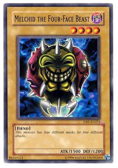 Melchid the Four-Face Beast [DB1-EN215] Common