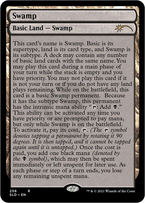 Swamp (256) [Secret Lair Drop Series]