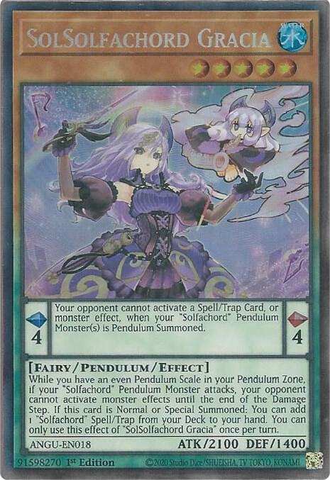 SolSolfachord Gracia (Collector's Rare) [ANGU-EN018] Collector's Rare