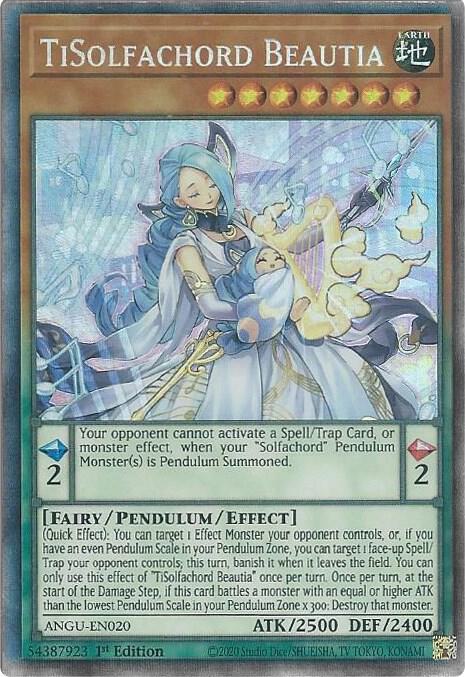 TiSolfachord Beautia (Collector's Rare) [ANGU-EN020] Collector's Rare