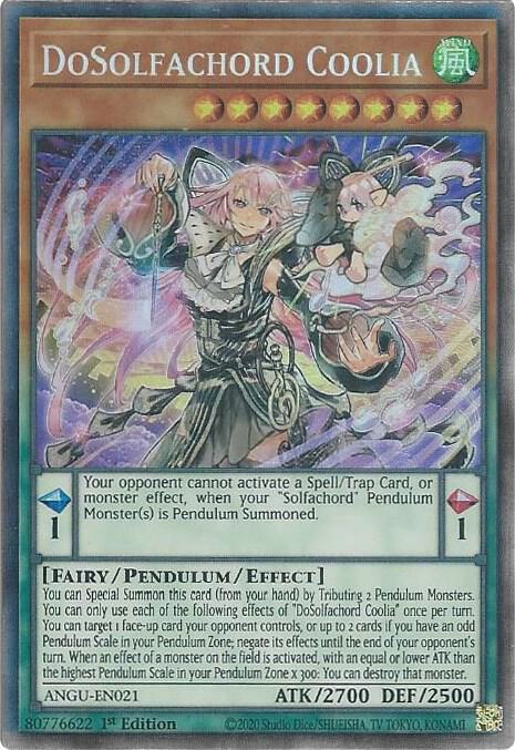 DoSolfachord Coolia (Collector's Rare) [ANGU-EN021] Collector's Rare