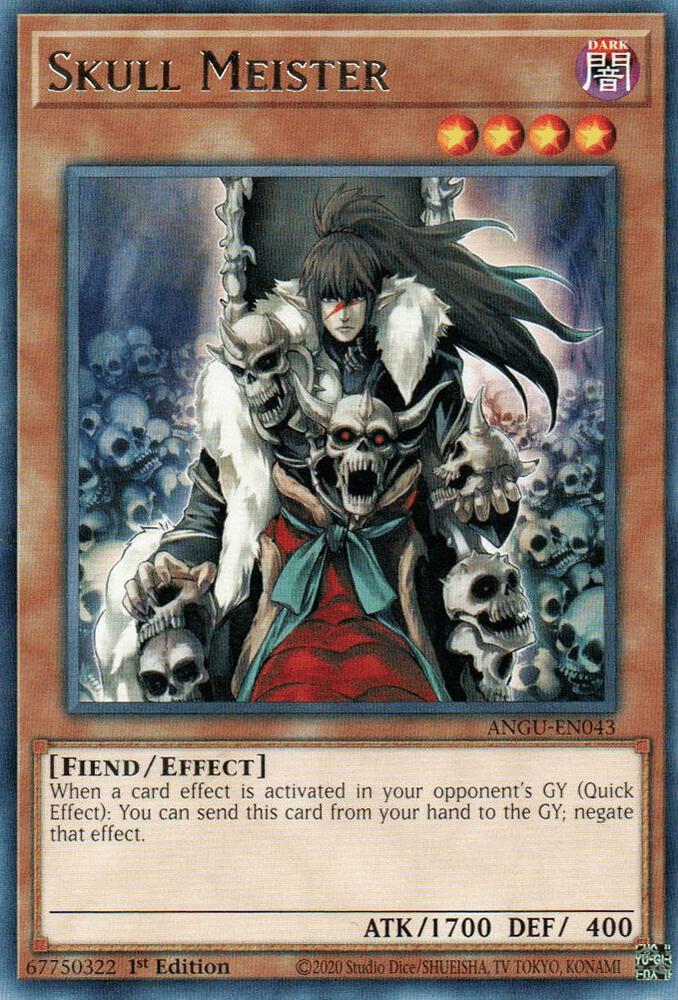 Skull Meister (Rare) [ANGU-EN043] Rare