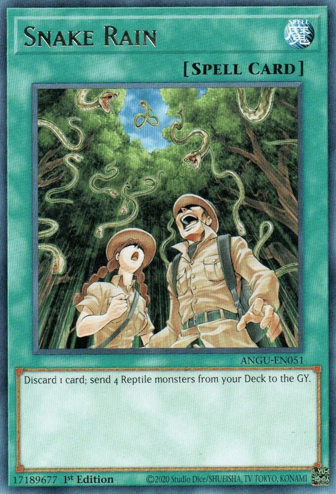 Snake Rain (Rare) [ANGU-EN051] Rare