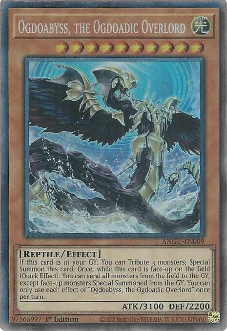 Ogdoabyss, the Ogdoadic Overlord (Collector's Rare) [ANGU-EN009] Collector's Rare