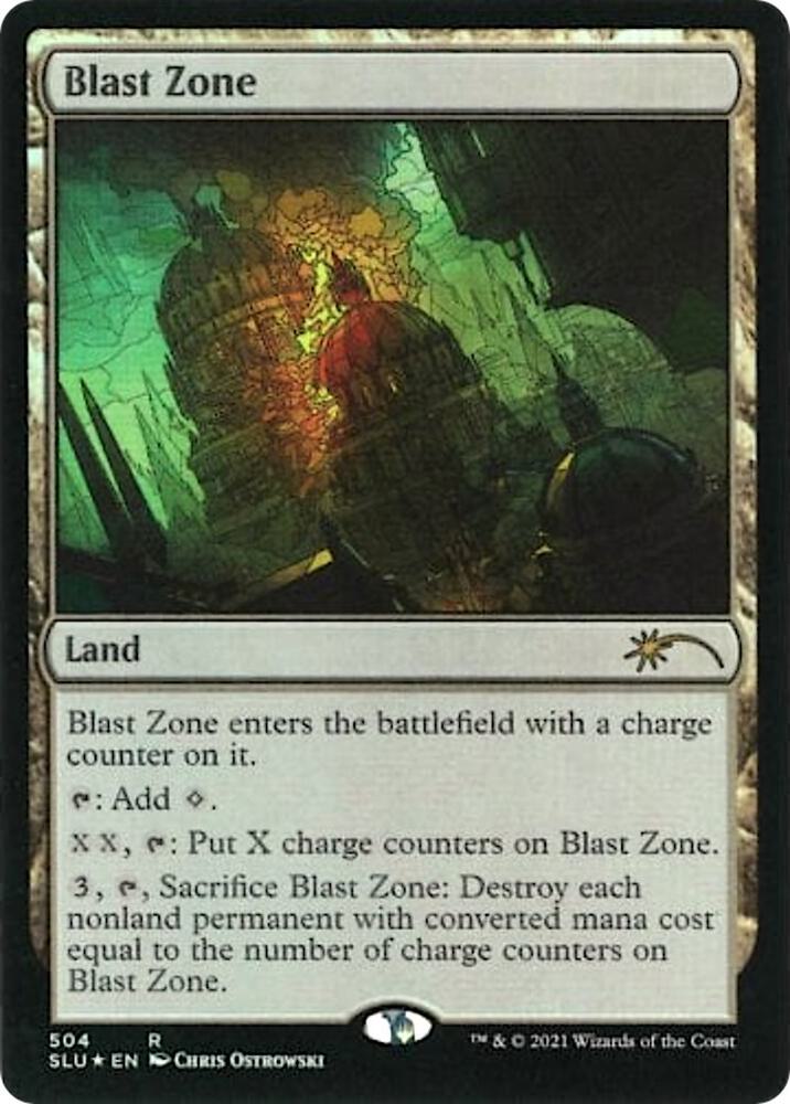 Blast Zone [Secret Lair: Ultimate Edition 2]
