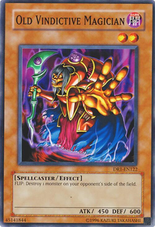 Old Vindictive Magician [DR1-EN122] Common