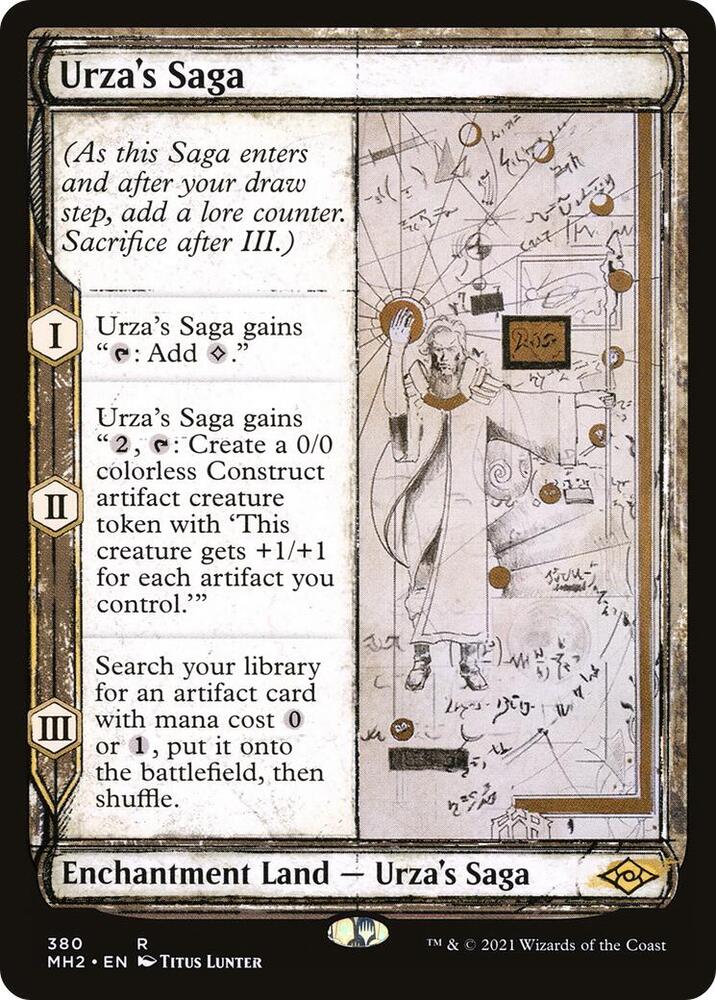 Urza's Saga (Sketch) [Modern Horizons 2]