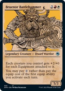 Bruenor Battlehammer (Showcase) [Dungeons & Dragons: Adventures in the Forgotten Realms]
