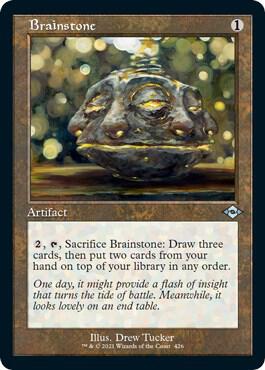 Brainstone (Retro Foil Etched) [Modern Horizons 2]