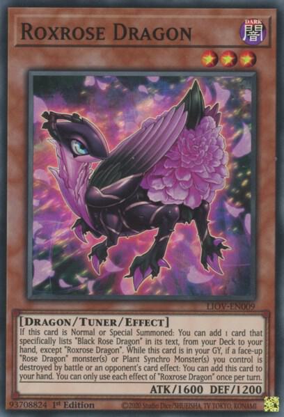 Roxrose Dragon [LIOV-EN009] Super Rare