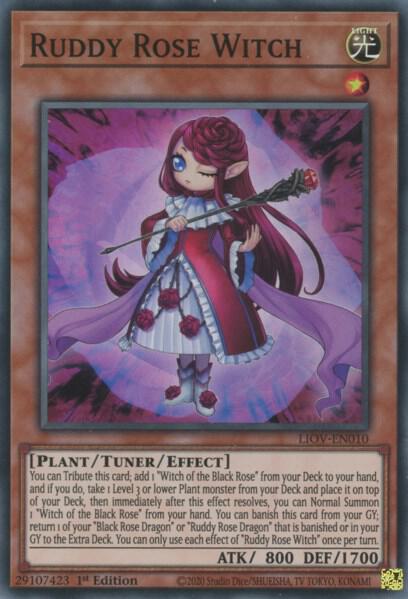 Ruddy Rose Witch [LIOV-EN010] Super Rare