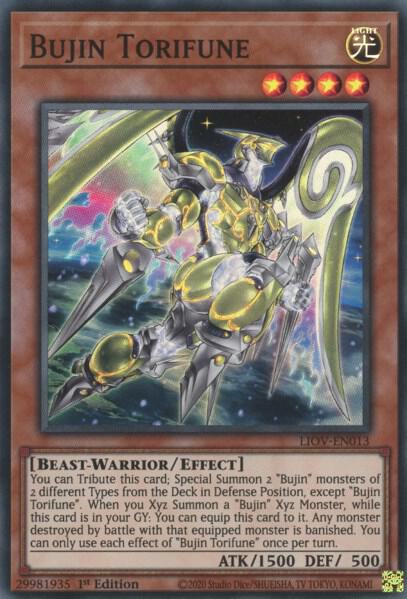 Bujin Torifune [LIOV-EN013] Super Rare