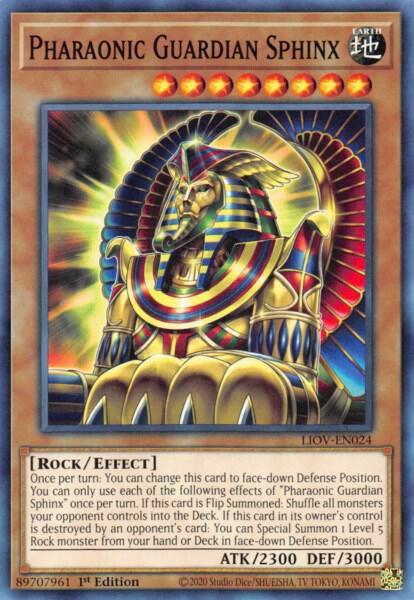 Pharaonic Guardian Sphinx [LIOV-EN024] Common
