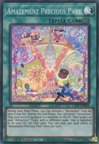 Amazement Precious Park [LIOV-EN058] Super Rare