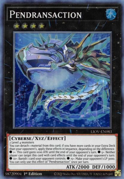 Pendransaction [LIOV-EN083] Super Rare