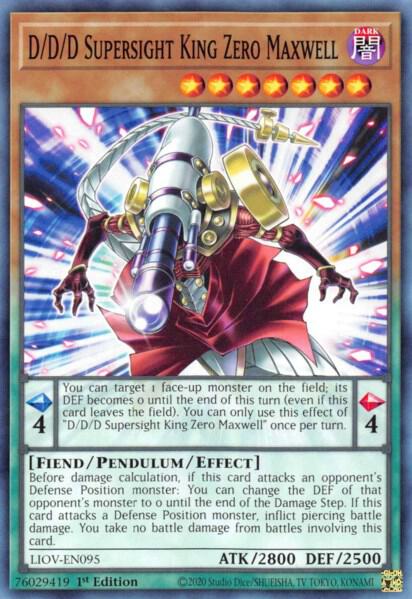 D/D/D Supersight King Zero Maxwell [LIOV-EN095] Common