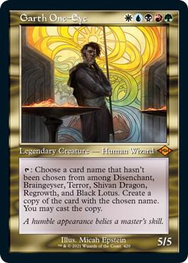 Garth One-Eye (Retro Foil Etched) [Modern Horizons 2]