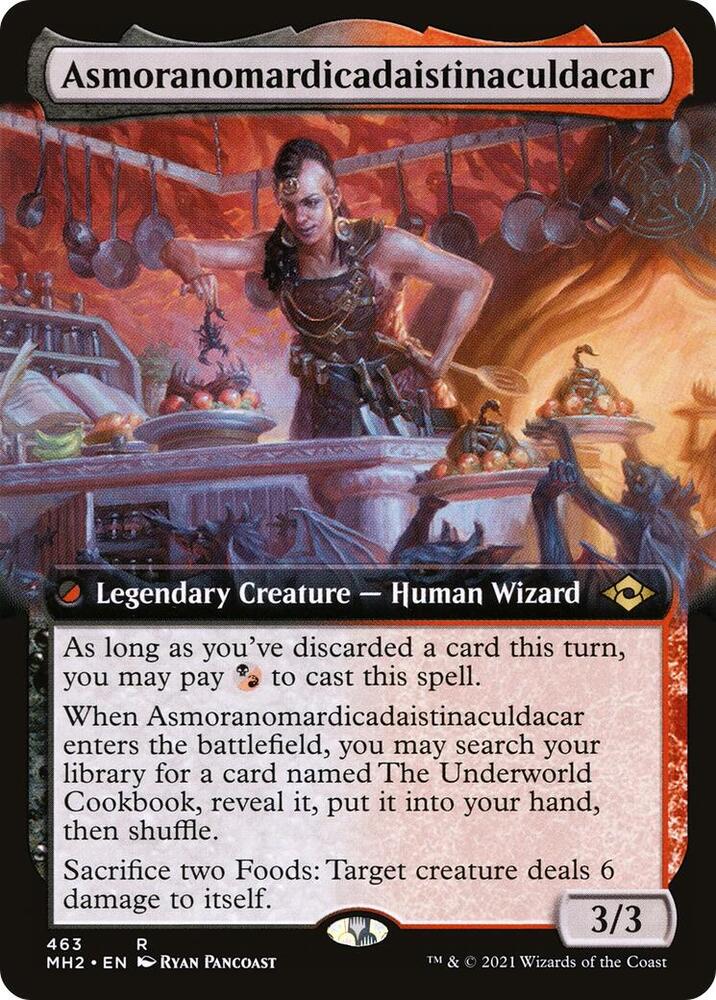 Asmoranomardicadaistinaculdacar (Extended Art) [Modern Horizons 2]