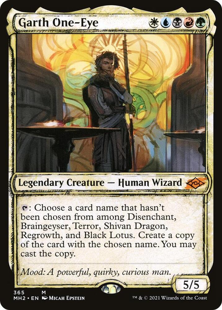 Garth One-Eye (Sketch) [Modern Horizons 2]