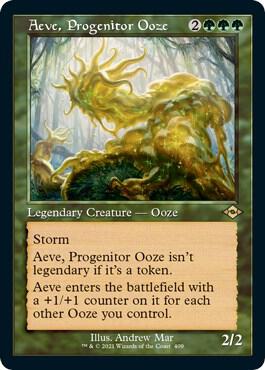 Aeve, Progenitor Ooze (Retro Foil Etched) [Modern Horizons 2]