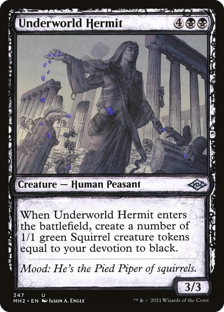 Underworld Hermit (Sketch) [Modern Horizons 2]