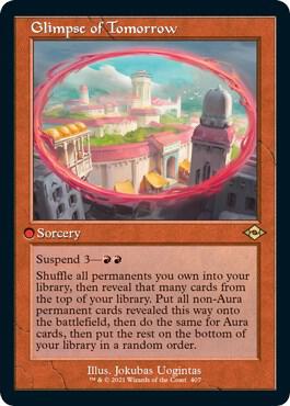 Glimpse of Tomorrow (Retro Foil Etched) [Modern Horizons 2]