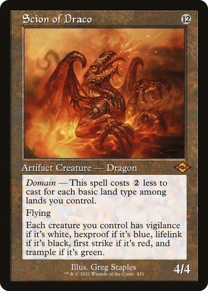 Scion of Draco (Retro) [Modern Horizons 2]