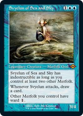 Svyelun of Sea and Sky (Retro Foil Etched) [Modern Horizons 2]