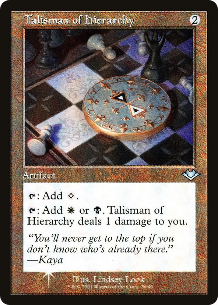 Talisman of Hierarchy (Retro) [Modern Horizons]