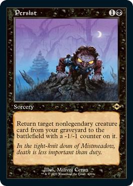 Persist (Retro Foil Etched) [Modern Horizons 2]