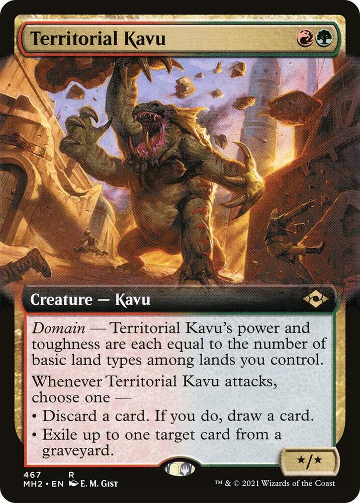 Territorial Kavu (Extended Art) [Modern Horizons 2]