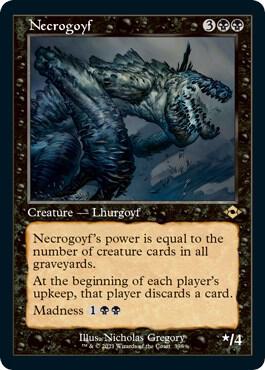 Necrogoyf (Retro Foil Etched) [Modern Horizons 2]