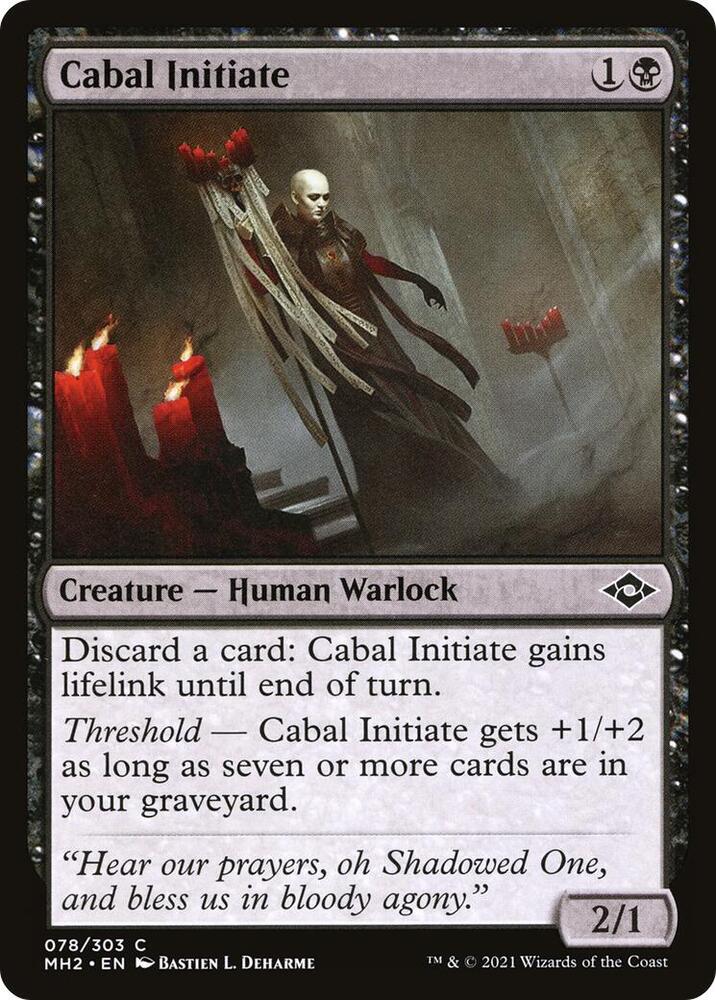 Cabal Initiate [Modern Horizons 2]