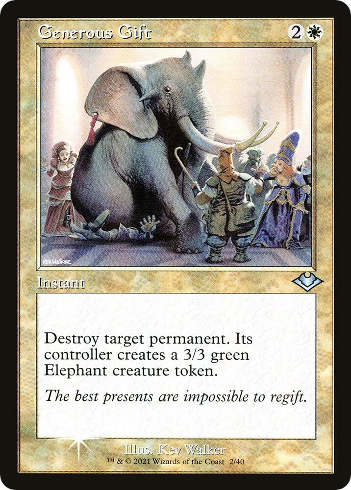 Generous Gift (Retro) [Modern Horizons]