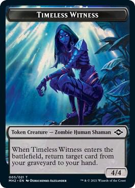 Timeless Witness Token [Modern Horizons 2 Tokens]