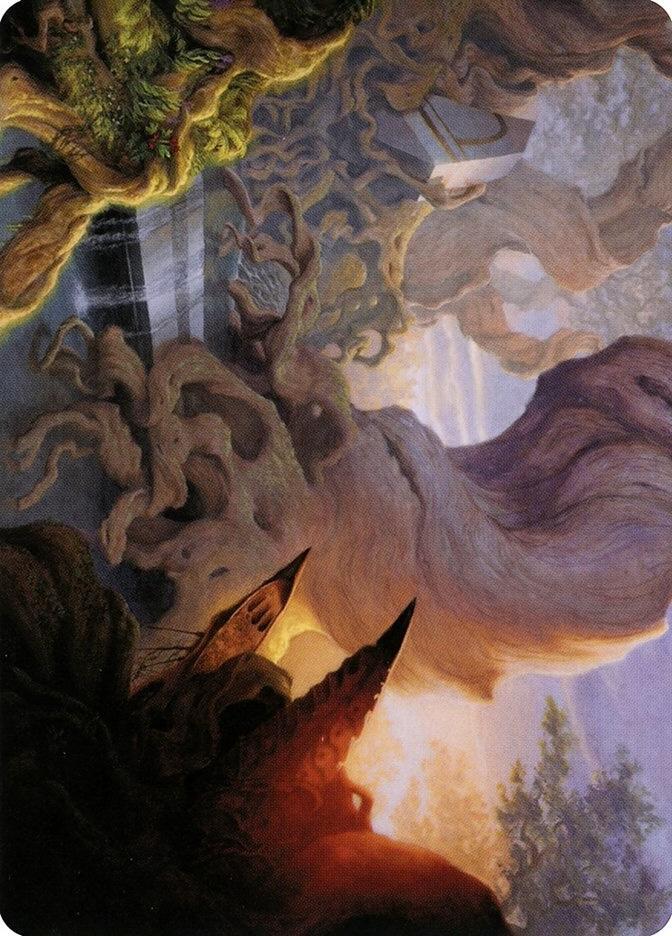 Yavimaya, Cradle of Growth Art Card [Modern Horizons 2 Art Series]