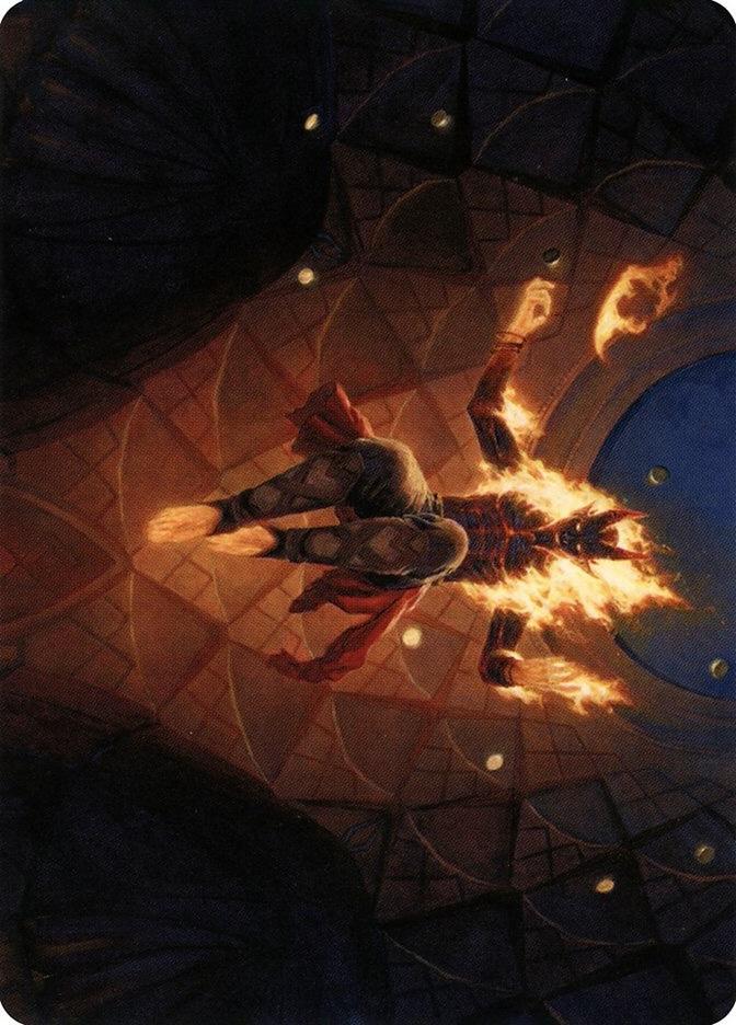 Yusri, Fortune's Flame Art Card [Modern Horizons 2 Art Series]