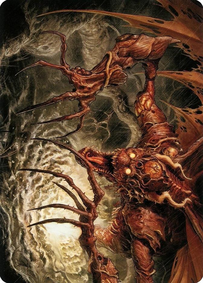 Archfiend of Sorrows Art Card [Modern Horizons 2 Art Series]